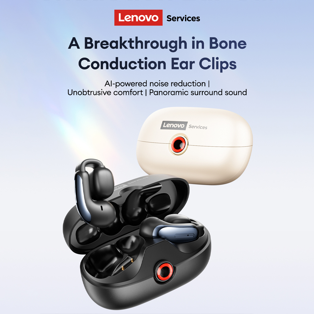 Wireless Earbuds Case - Lenovo LES-108 Conduzione ossea TWS Clip