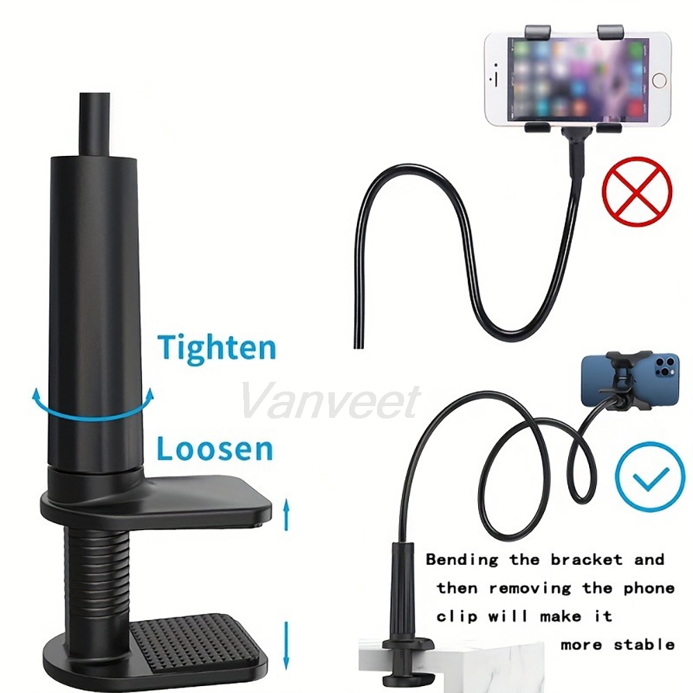 Desk Phone Stand - 360 ° Supporto Flessibile per Telefono