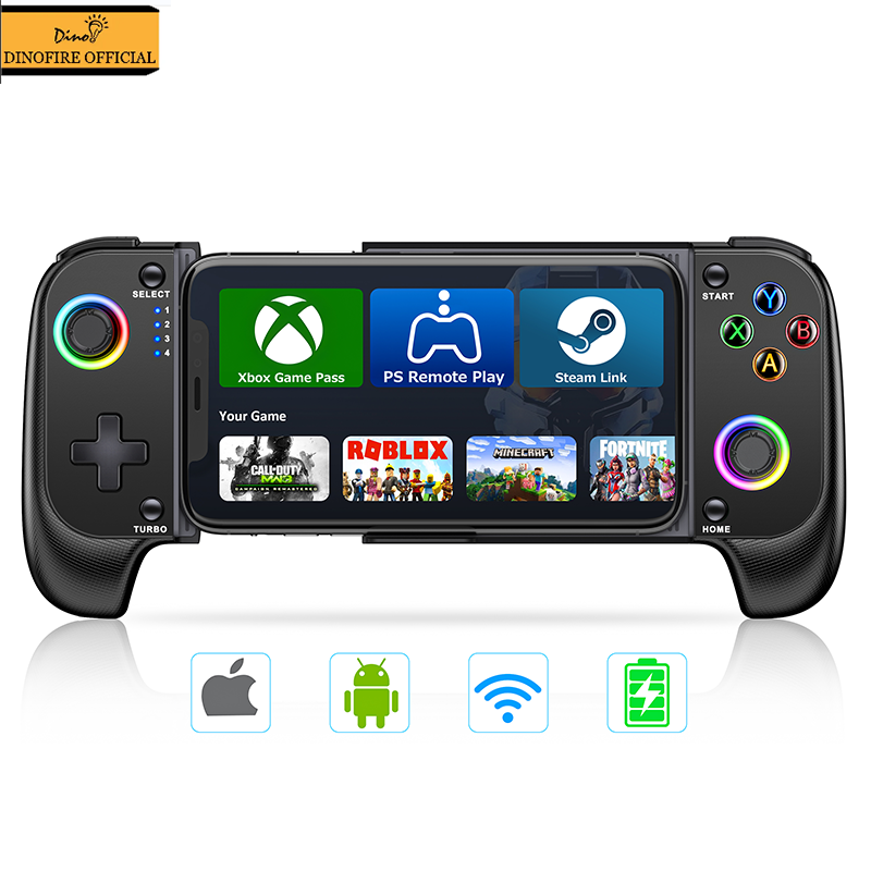 Gaming Trigger Phone - Joystick Gamepad per telefono cellulare DinoFire