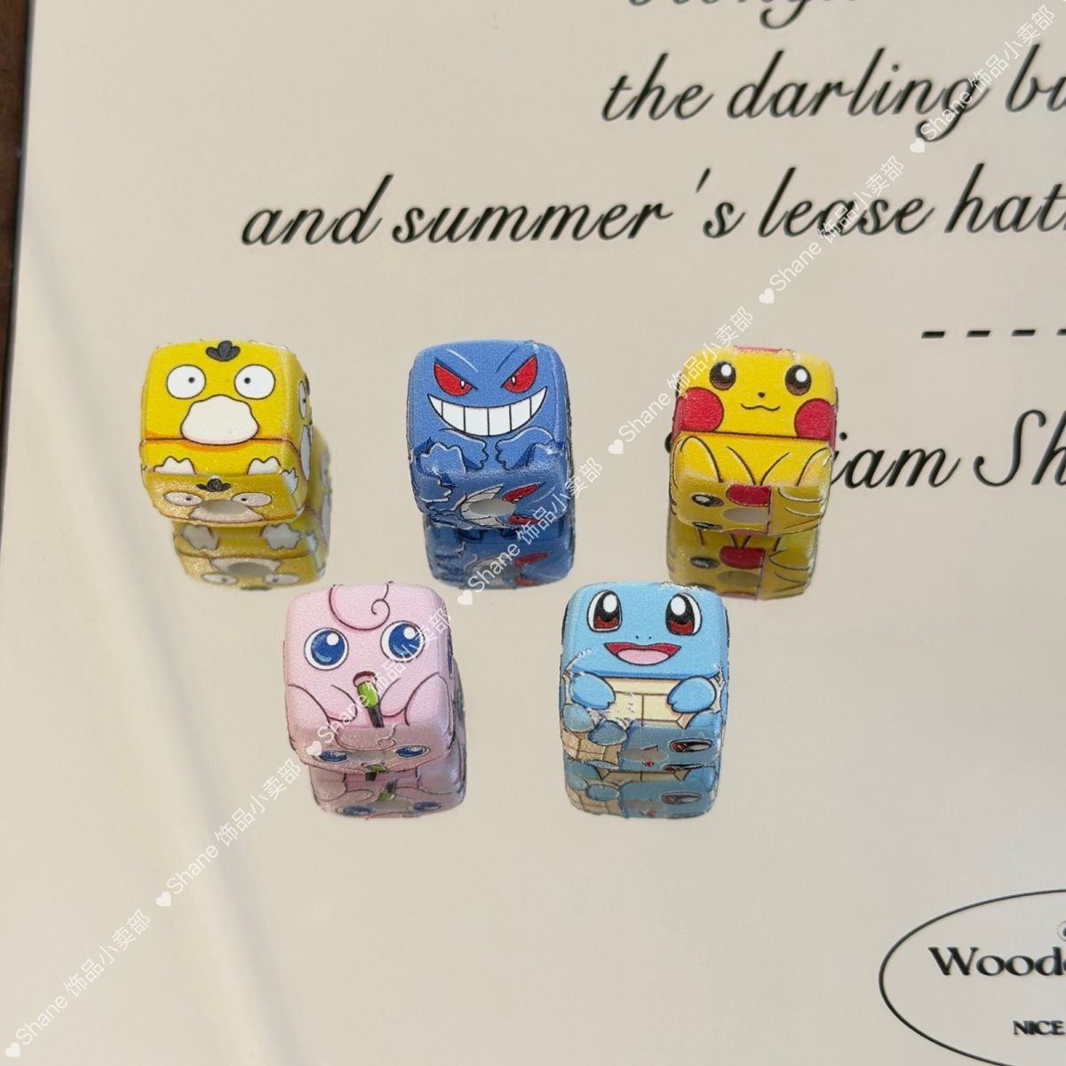 Phone Accessories And Electronics - 10 pezzi di perline forate Pikachu