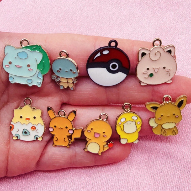 Phone Accessory - 10 Pezzi Accessori per Gioielli Cartoon