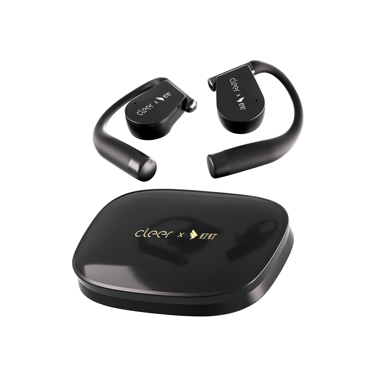 Wireless Earbuds Case - Auricolari AI DingTalk H1, Registrazione Open-Ear