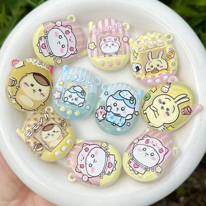 Phone Accessories And Electronics - Portachiavi Luminoso con Stampa Cartoon Chiikawa,