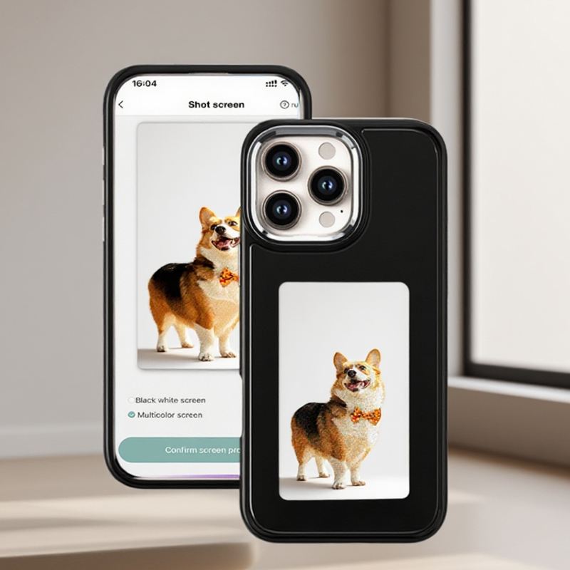 Phone Accessories And Electronics - Custodia per telefono con schermo E-Ink
