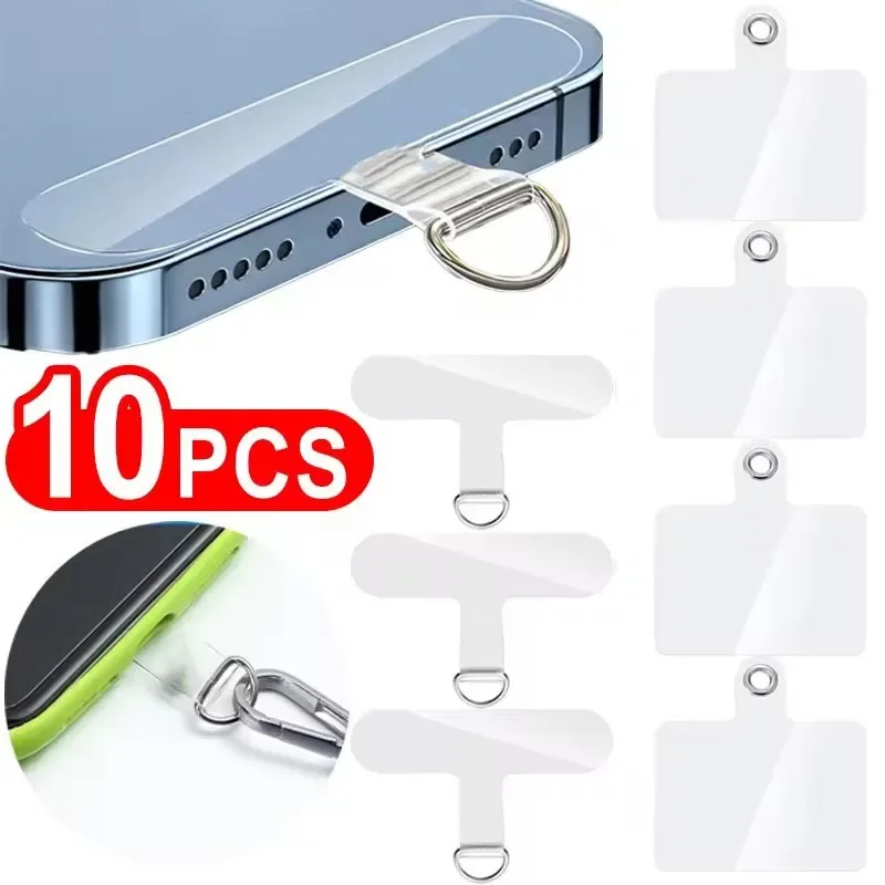 Lanyard Phone Strap - 10/1 pz. Patch universale in plastica