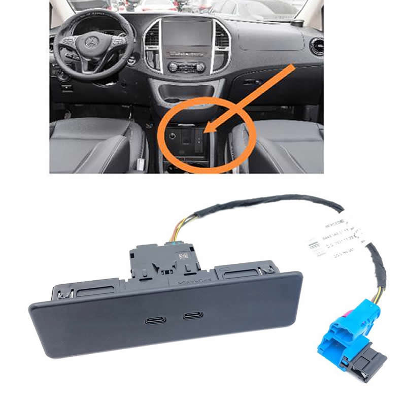 Fast Charging Cable - A4486830600 Caricabatterie Originale per Auto con