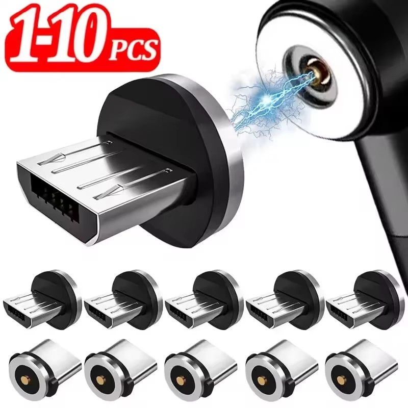 Fast Charging Cable - 1/5/10 Pezzi Adattatore Magnetico USB-A Tipo