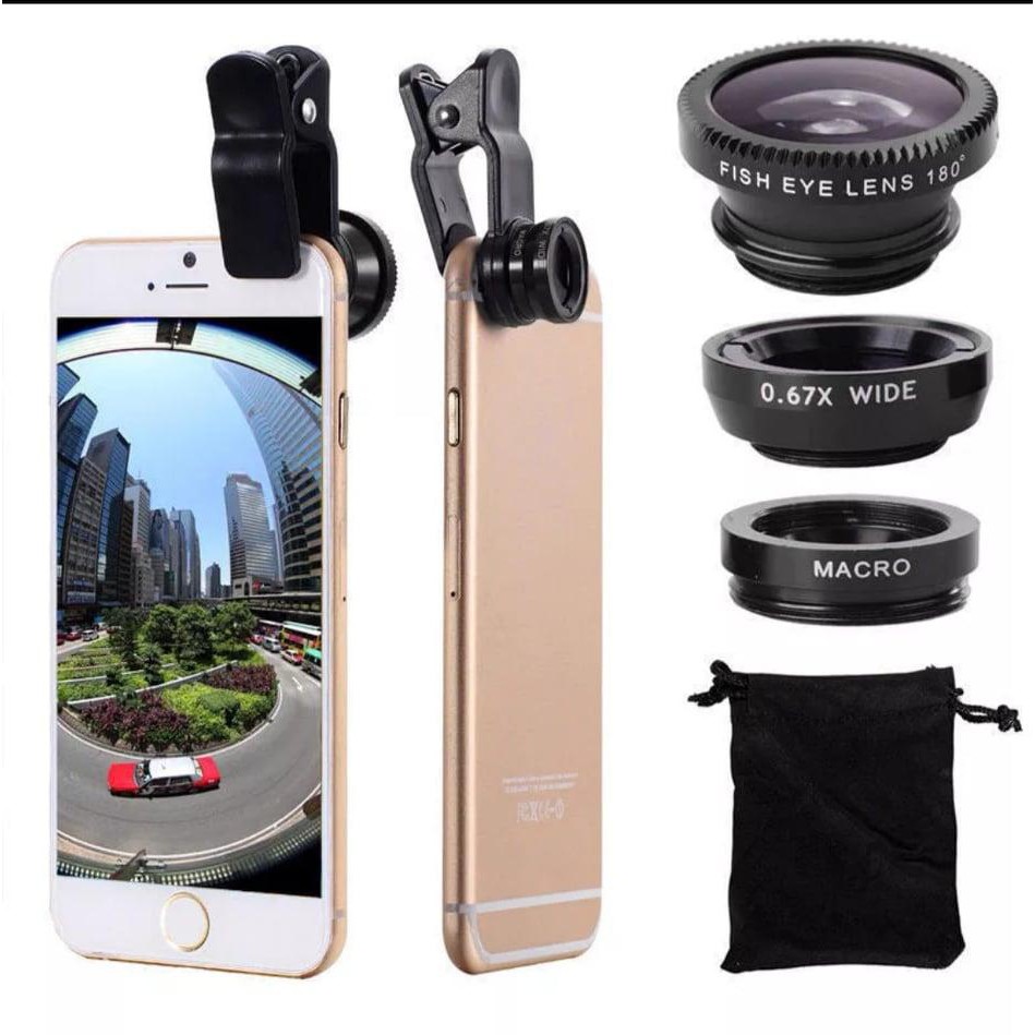 Phone Accessories For Content Creators - Kit di lenti per fotocamera da