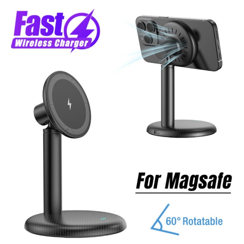 Fast Charging Cable - Supporto per telefono magnetico da tavolo