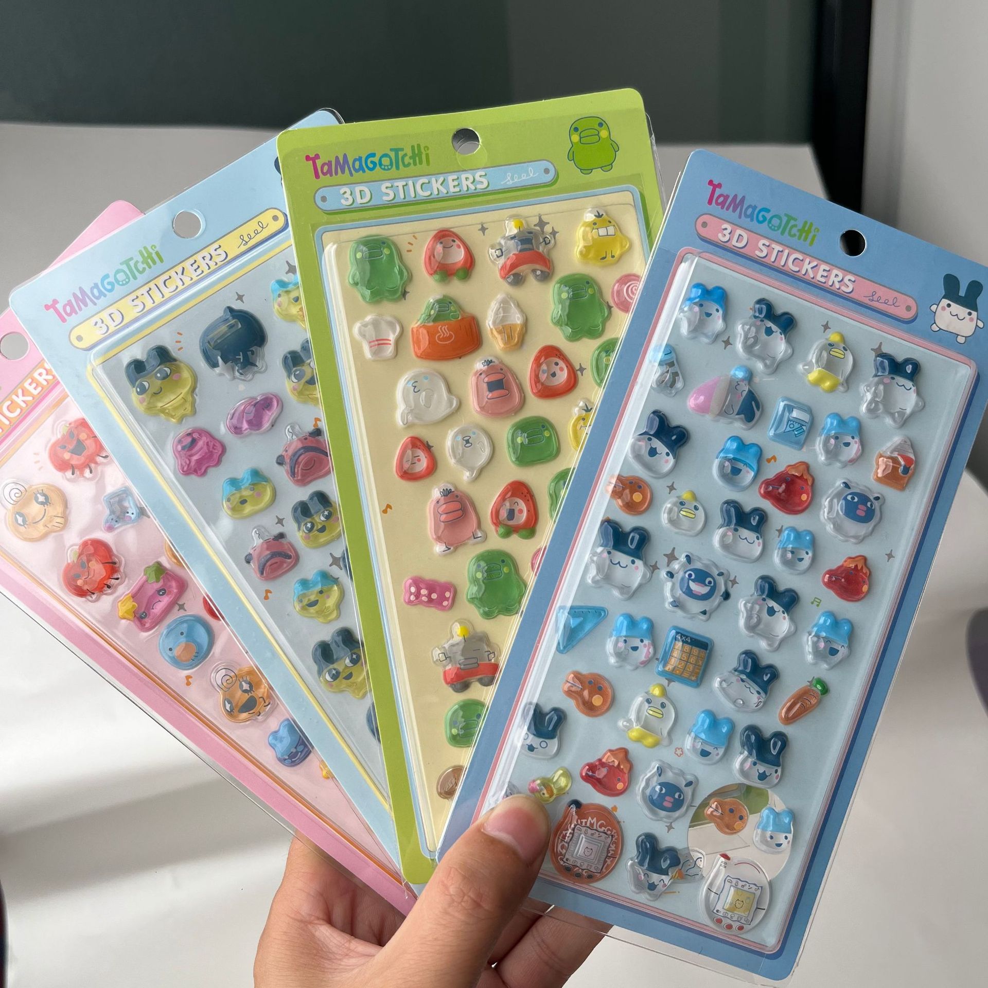 Phone Accessories And Electronics - Adesivi 3D Puffy Tamagotchi Carini, Decalcomanie
