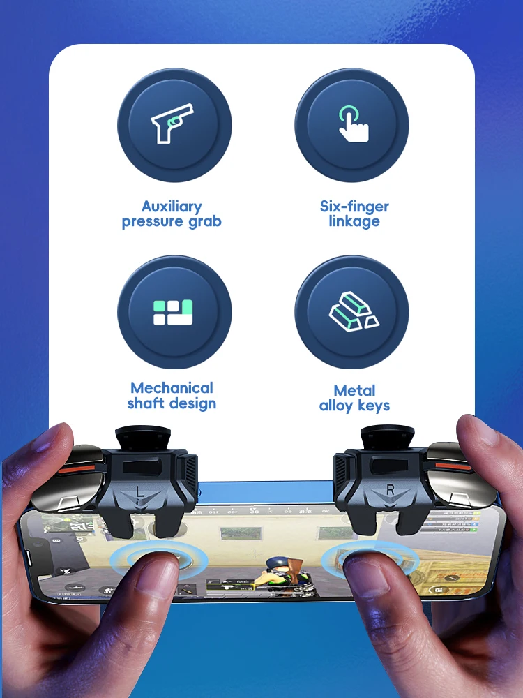 DATA FROG Six Fingers G21 Trig - Gaming Trigger Phone recensione e prezzo