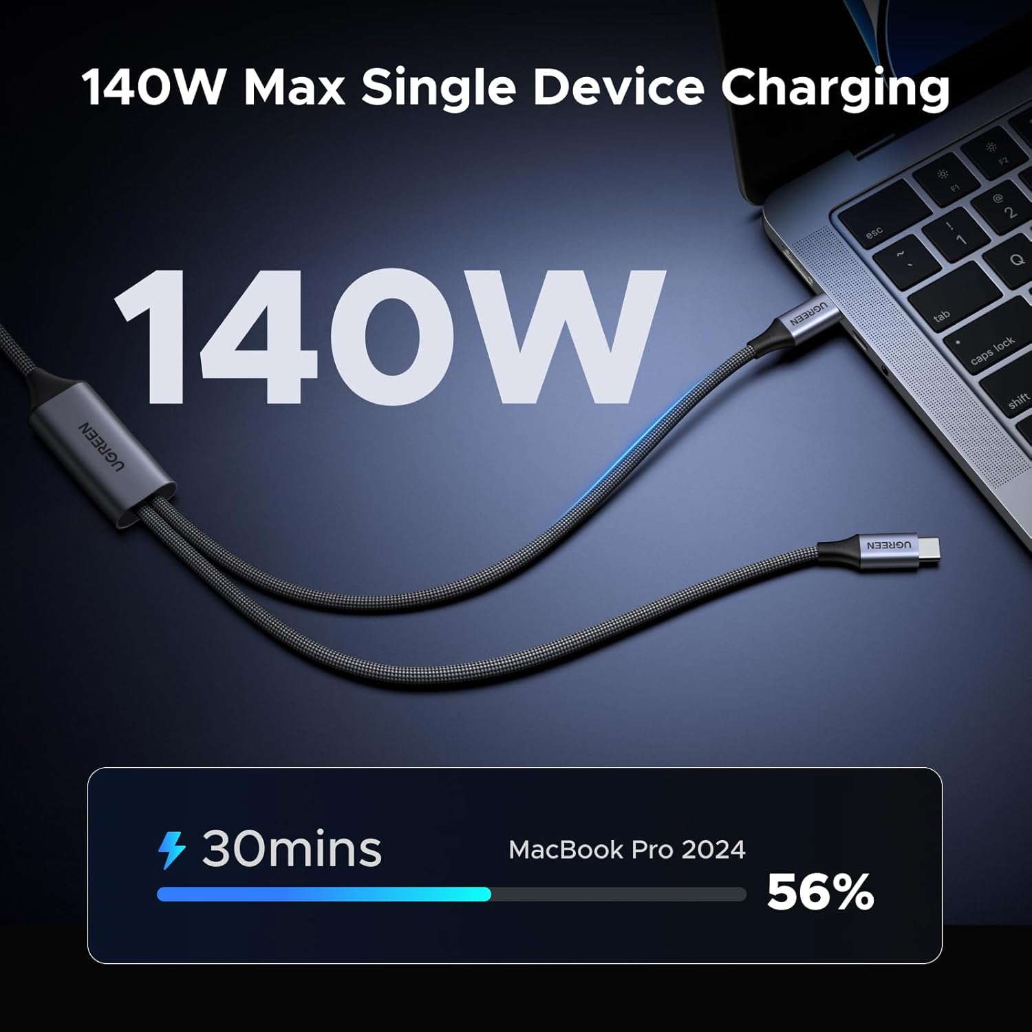 Cavo USB C UGREEN da 140 W, ca - Fast Charging Cable recensione e prezzo