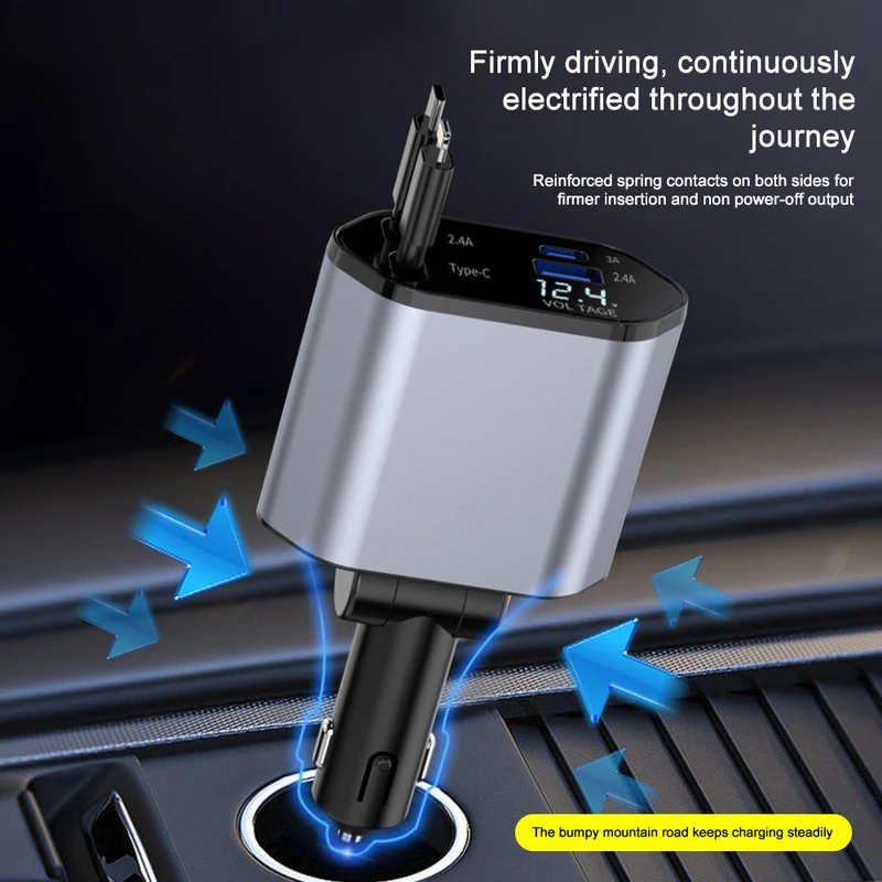 120W 4 in 1 caricabatteria da  - Fast Charging Cable recensione e prezzo