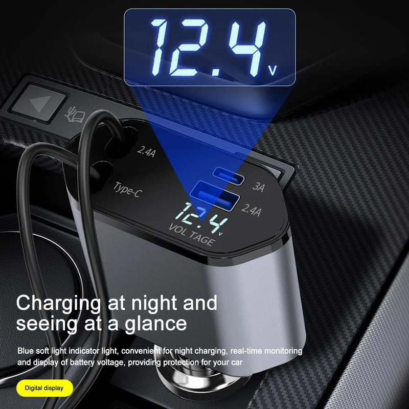 120W 4 in 1 caricabatteria da  - Fast Charging Cable recensione e prezzo