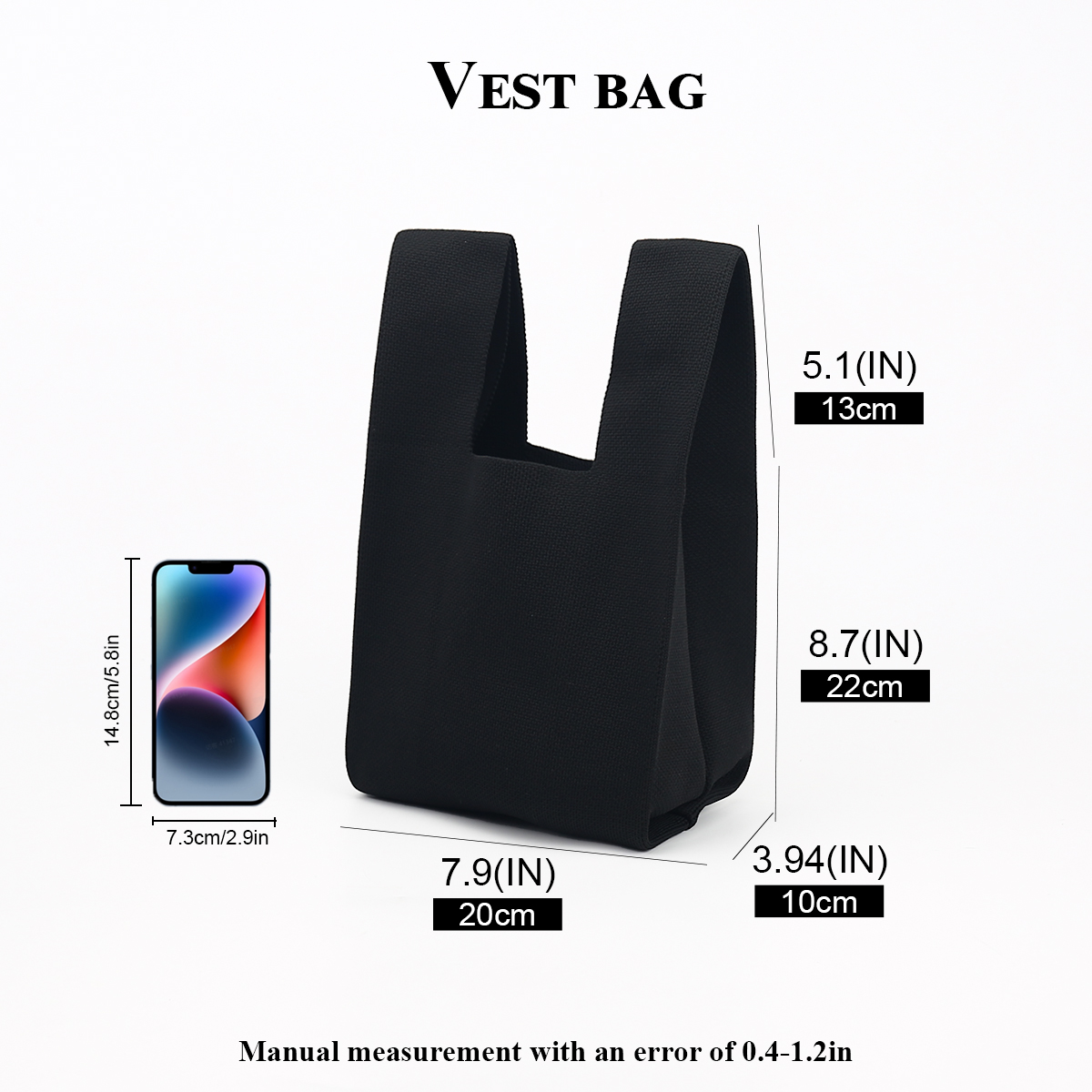 1 borsa a tinta unita semplice - Phone Accessories Shop recensione e prezzo
