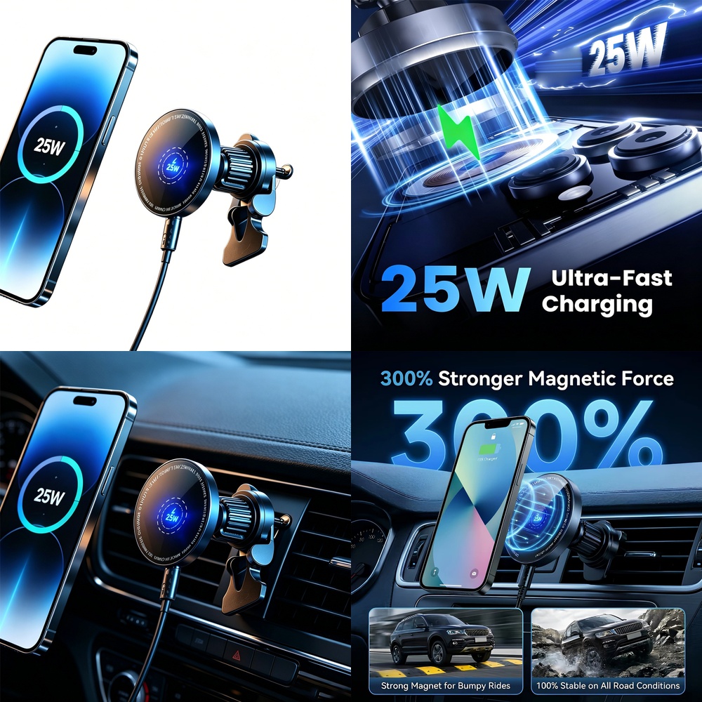 Caricabatterie Wireless Magnet - Phone Cooling Fan recensione e prezzo