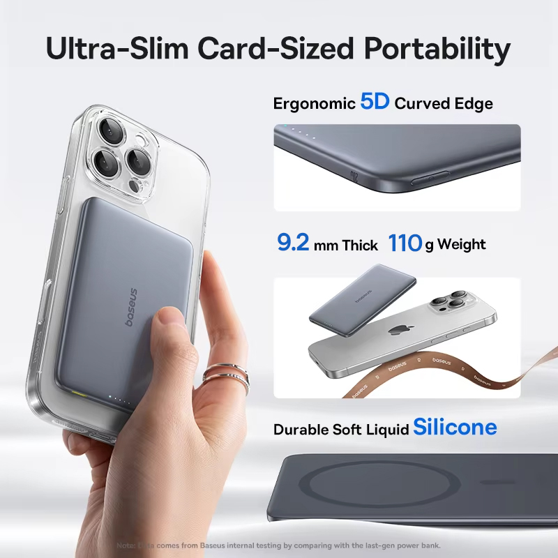 Baseus 5000mAh Banca di potere - Power Bank Slim recensione e prezzo