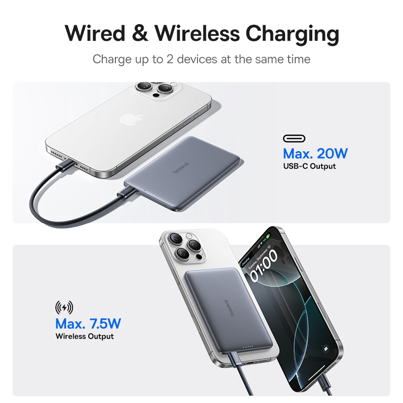 Baseus 5000mAh Banca di potere - Power Bank Slim recensione e prezzo