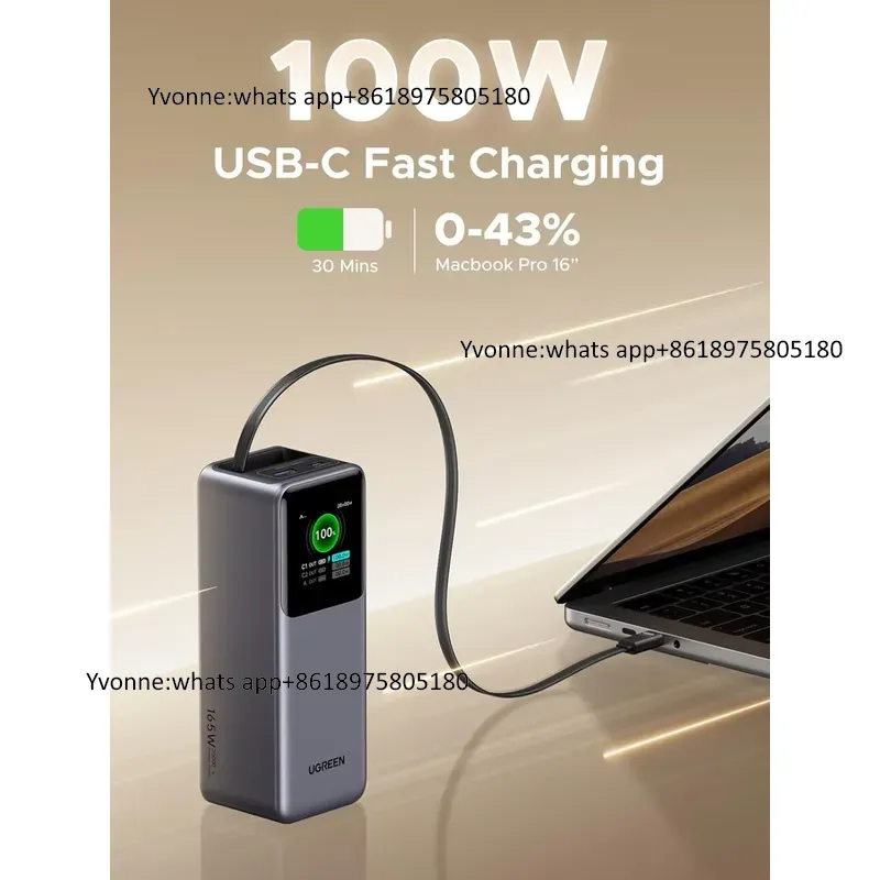 Nexode Power Bank 20000mAh 165 - Fast Charging Cable recensione e prezzo